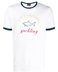 Paul & Shark Logo Motif T Shirt