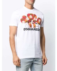 DSQUARED2 Logo Mouse Printed T Shirt