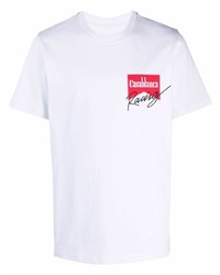 Casablanca Logo Organic Cotton T Shirt