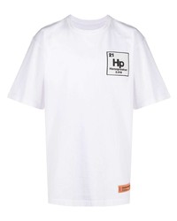 Heron Preston Logo Patch Cotton T Shirt