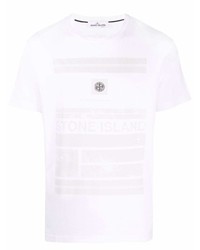 Stone Island Logo Patch Short Sleeve T Shirt