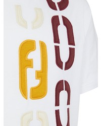 Fendi Logo Patch T Shirt