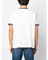 Polo Ralph Lauren Logo Print Contrasting Border T Shirt