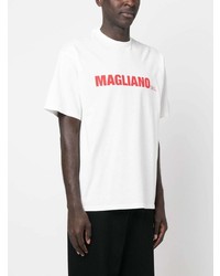 Magliano Logo Print Cotton T Shirt