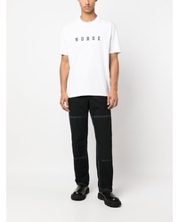 Norse Projects Logo Print Cotton T Shirt