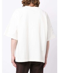 Maison Mihara Yasuhiro Logo Print Cotton T Shirt