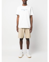 MAISON KITSUNÉ Logo Print Cotton T Shirt