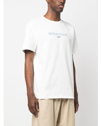 MAISON KITSUNÉ Logo Print Cotton T Shirt