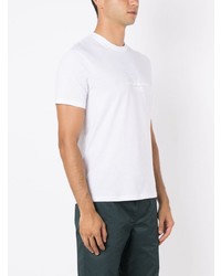 Armani Exchange Logo Print Cotton T Shirt