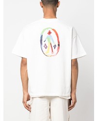 UNTITLED ARTWORKS Logo Print Cotton T Shirt