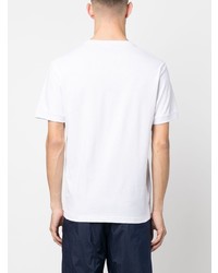 Ea7 Emporio Armani Logo Print Cotton T Shirt