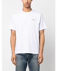 Moorer Logo Print Cotton T Shirt