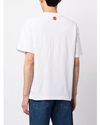 Icecream Logo Print Cotton T Shirt