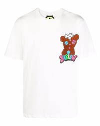 #Mumofsix Logo Print Cotton T Shirt