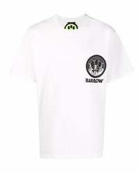 BARROW Logo Print Cotton T Shirt