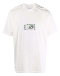 Bonsai Logo Print Cotton T Shirt