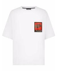 Dolce & Gabbana Logo Print Cotton T Shirt