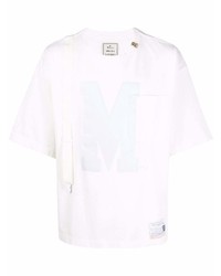 Maison Mihara Yasuhiro Logo Print Cotton T Shirt