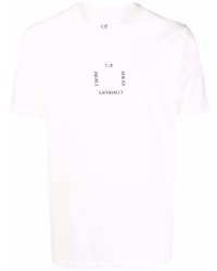 C.P. Company Logo Print Cotton T Shirt