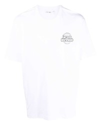 Lacoste Logo Print Cotton T Shirt