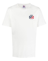 AUTRY Logo Print Cotton T Shirt
