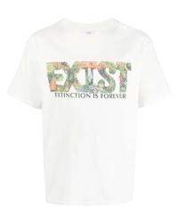 ERL Logo Print Cotton T Shirt