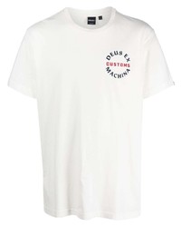 Deus Ex Machina Logo Print Cotton T Shirt