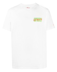 MC2 Saint Barth Logo Print Cotton T Shirt