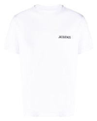 Jacquemus Logo Print Cotton T Shirt
