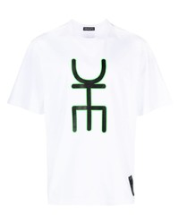 DRHOPE Logo Print Cotton T Shirt