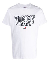 Tommy Jeans Logo Print Cotton T Shirt