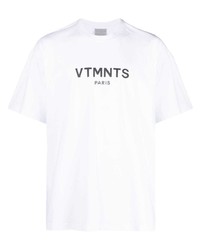 VTMNTS Logo Print Cotton T Shirt