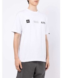 Alpha Industries Logo Print Crew Neck T Shirt