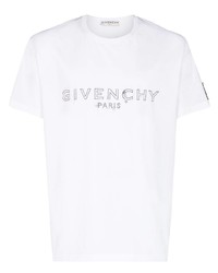 Givenchy Logo Print Crew Neck T Shirt