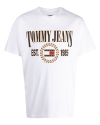 Tommy Jeans Logo Print Crew Neck T Shirt