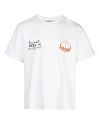 Misbhv Logo Print Crewneck T Shirt