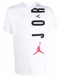 Jordan Logo Print Crewneck T Shirt
