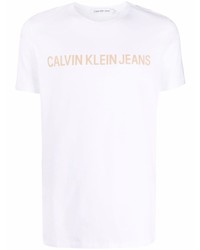 Calvin Klein Jeans Logo Print Crewneck T Shirt