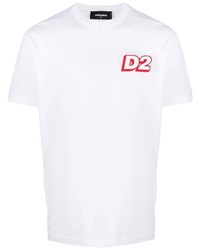 DSQUARED2 Logo Print Crewneck T Shirt