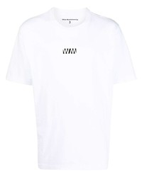 White Mountaineering Logo Print Crewneck T Shirt