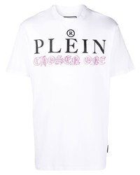 Philipp Plein Logo Print Detail T Shirt