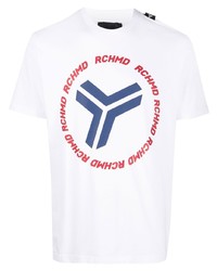 John Richmond Logo Print Detail T Shirt