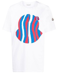 Moncler Logo Print Detail T Shirt