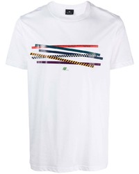 PS Paul Smith Logo Print Detail T Shirt