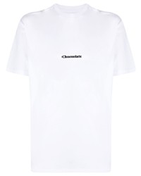 Chocoolate Logo Print Detail T Shirt