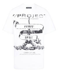 Y/Project Logo Print Detail T Shirt