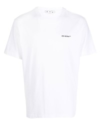 Off-White Logo Print Diag T Shirt