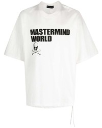 Mastermind Japan Logo Print Drop Shoulder T Shirt