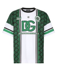 Dolce & Gabbana Logo Print Football T Shirt