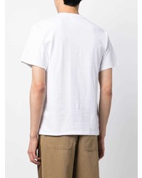 BAPE BLACK *A BATHING APE® Logo Print Jersey Cotton T Shirt